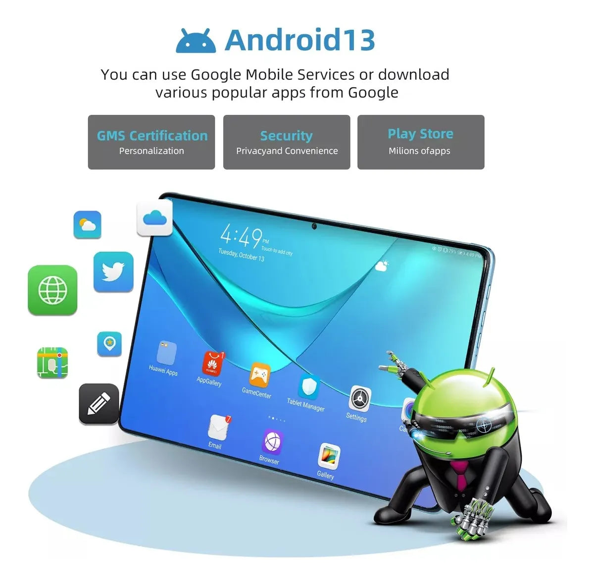 TABLETA UMIIO 128 GB