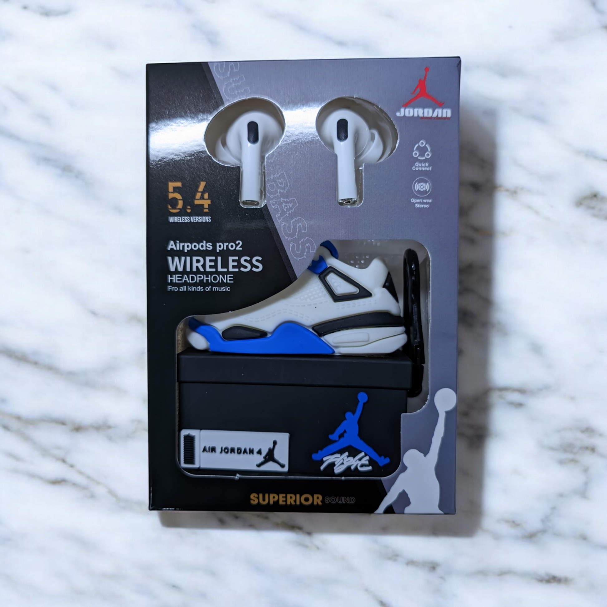 AUDIFONOS CON DISEÑO TENNIS JORDAN