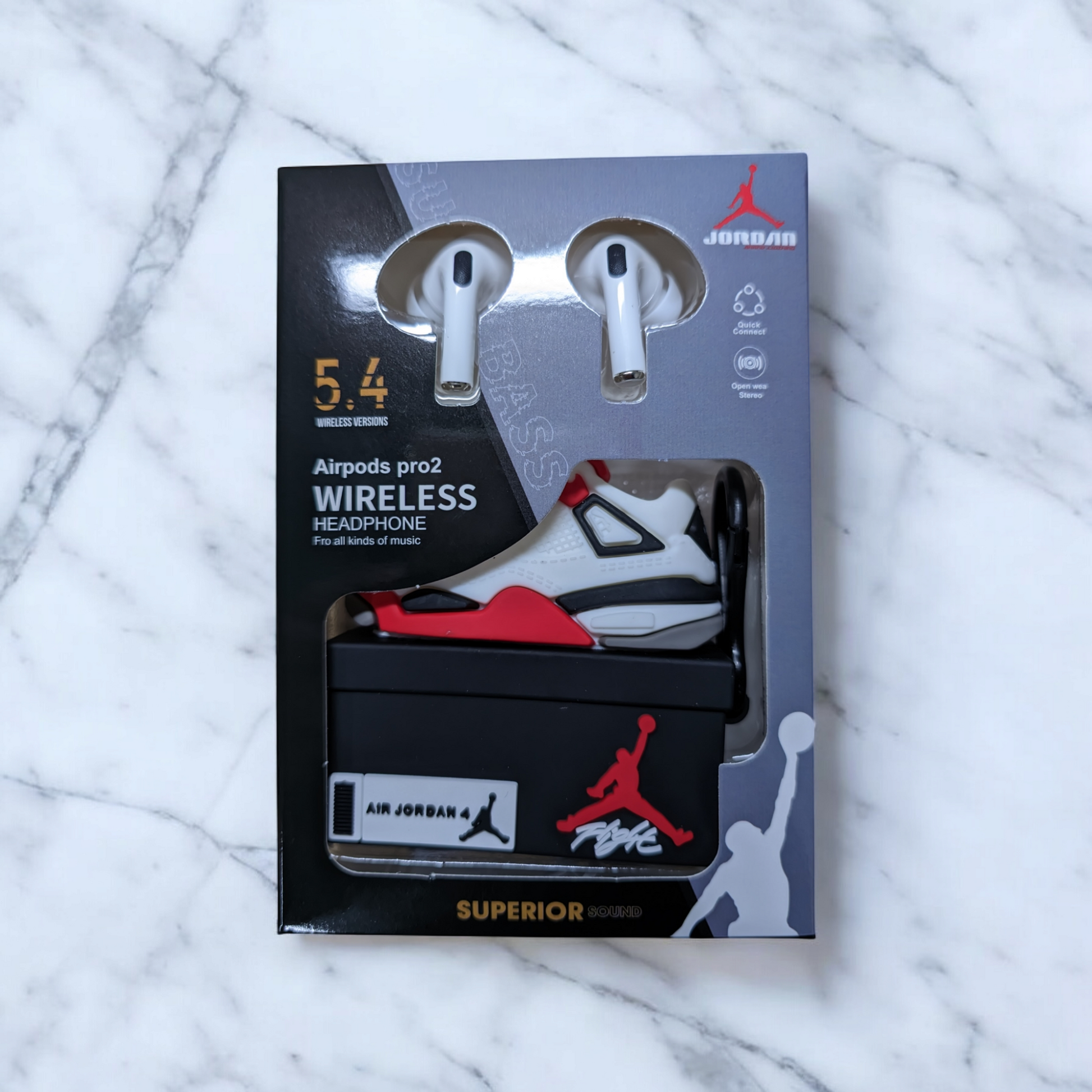 AUDIFONOS CON DISEÑO TENNIS JORDAN