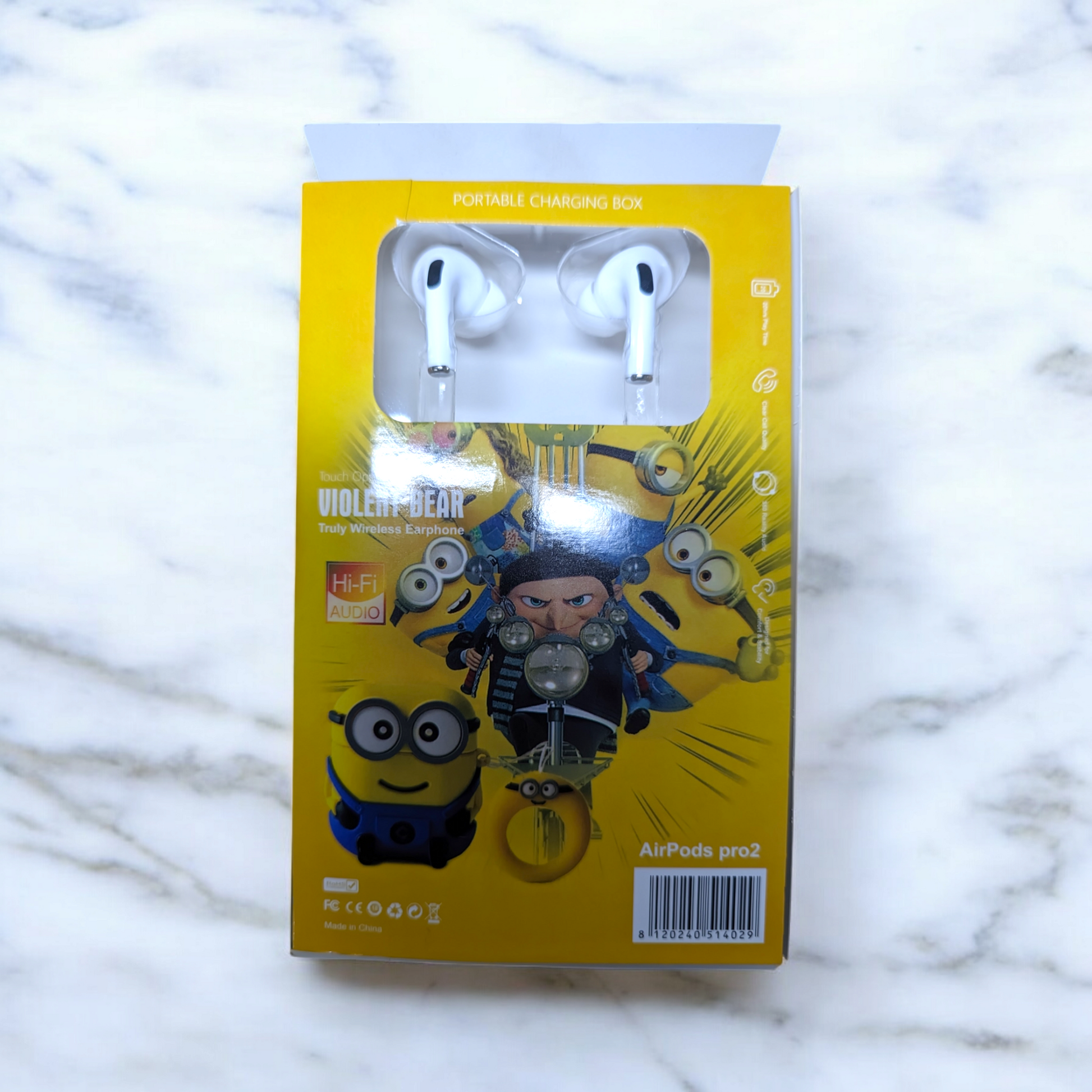 AUDIFONOS DISEÑO PERSONAJES ECONOMICO