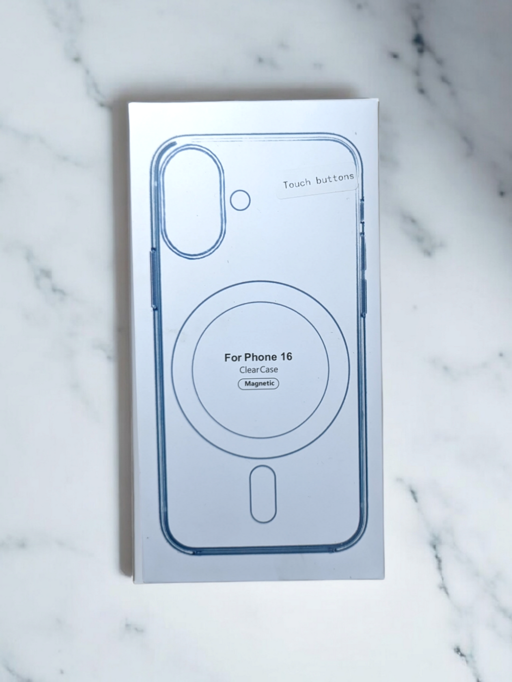 FUNDA MAGSAFE IPHONE  TRANSPARENTE