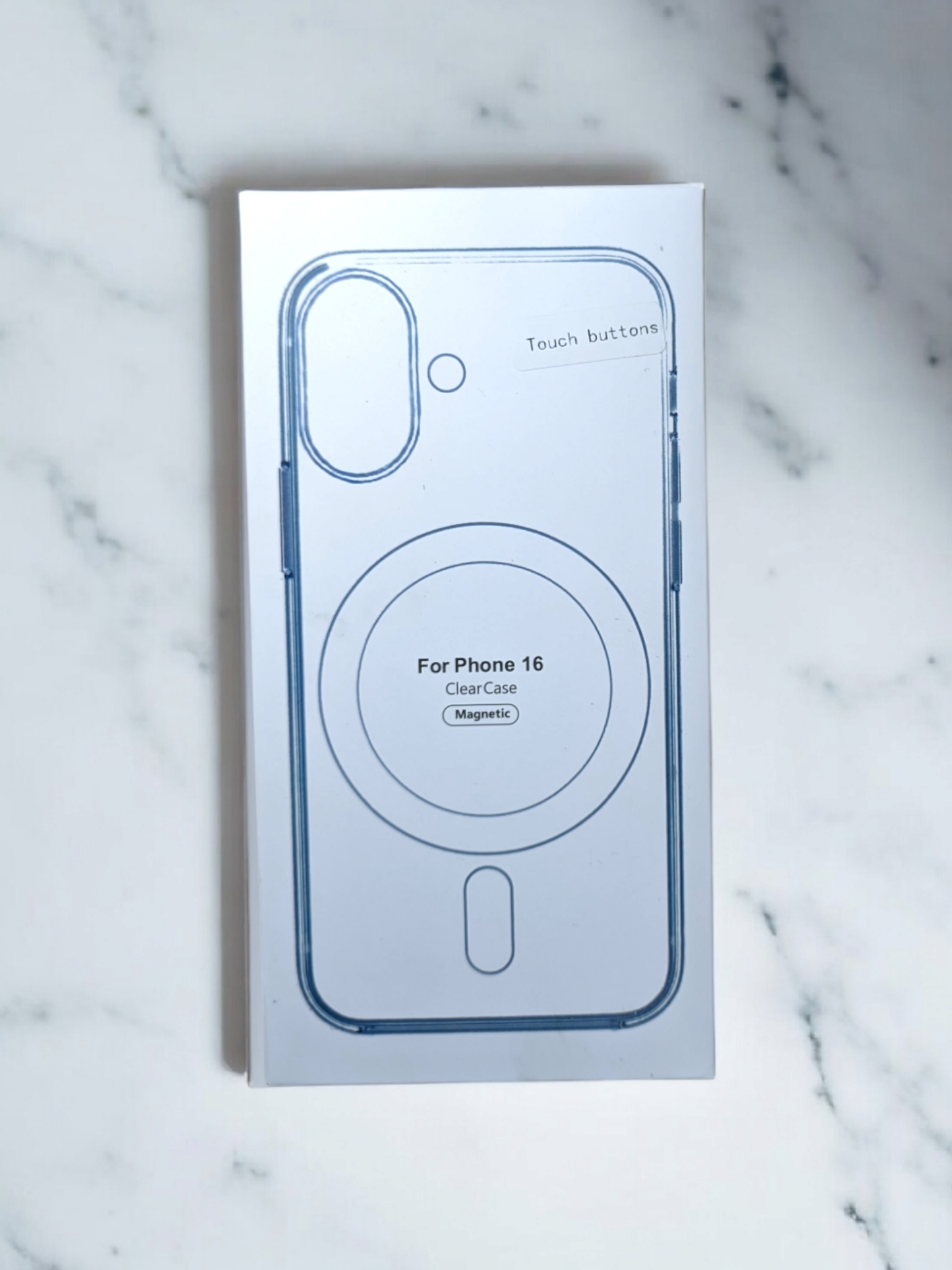 FUNDA MAGSAFE IPHONE  TRANSPARENTE
