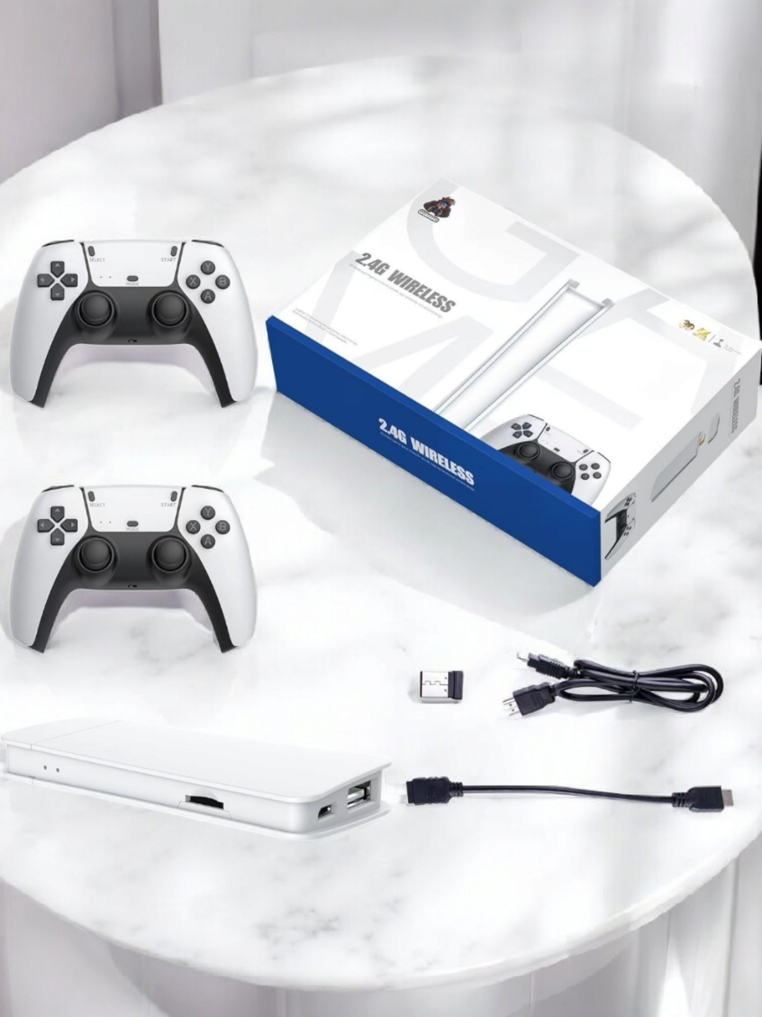 GAME STICK BLANCA HDMI ESTILO PS5
