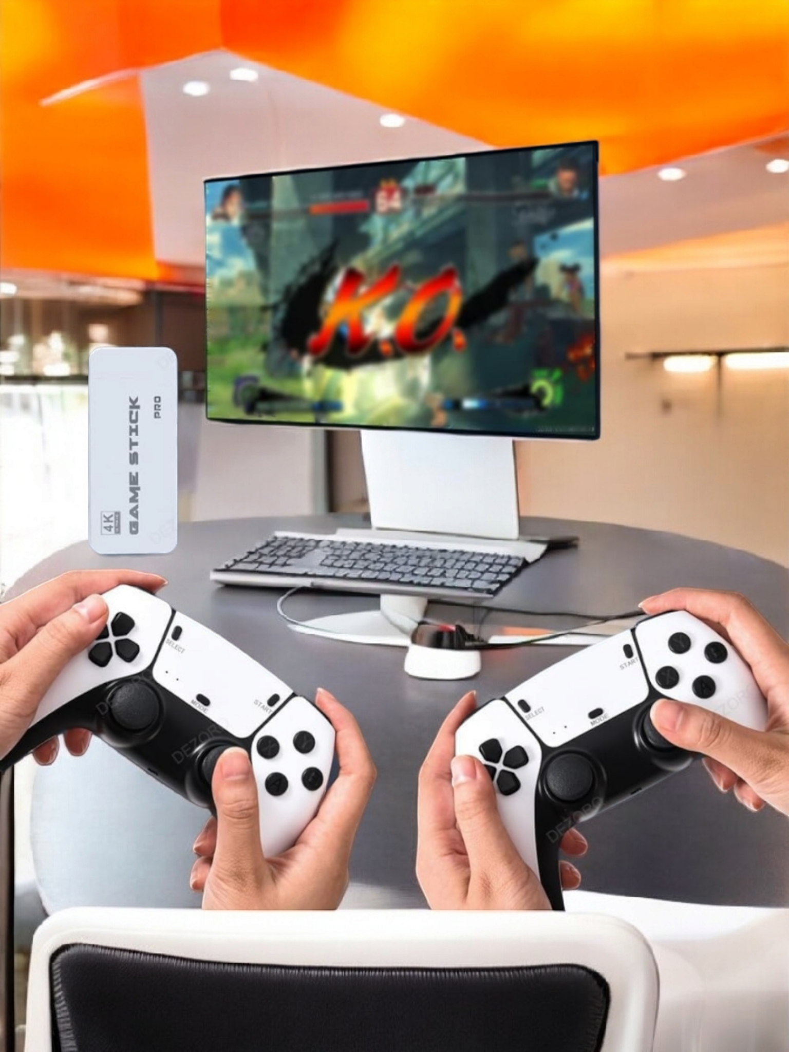 GAME STICK BLANCA HDMI ESTILO PS5