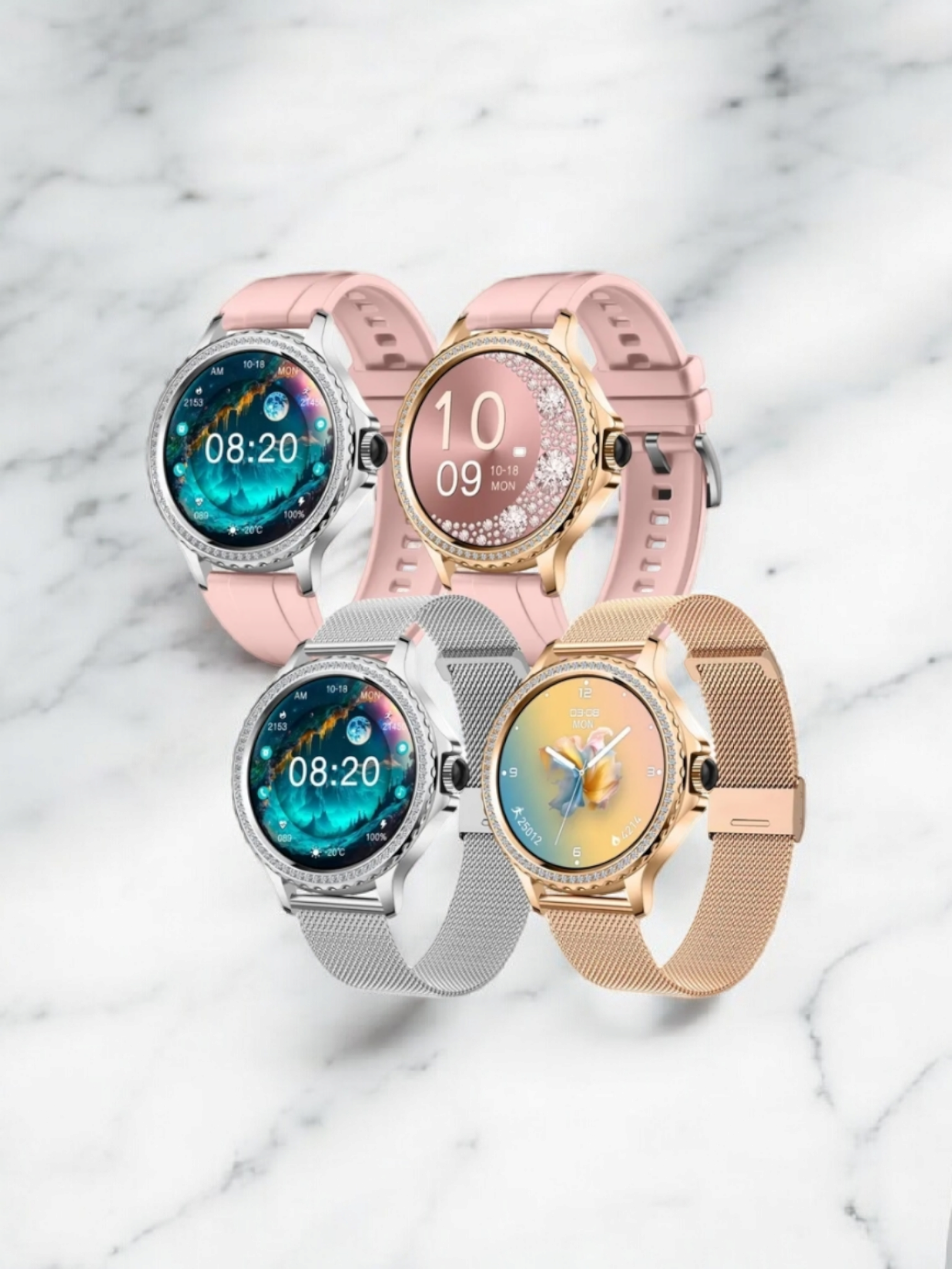 HK DIAMOND WATCH