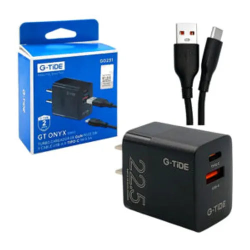 Cargador G-tide  usb a tipo c G0331
