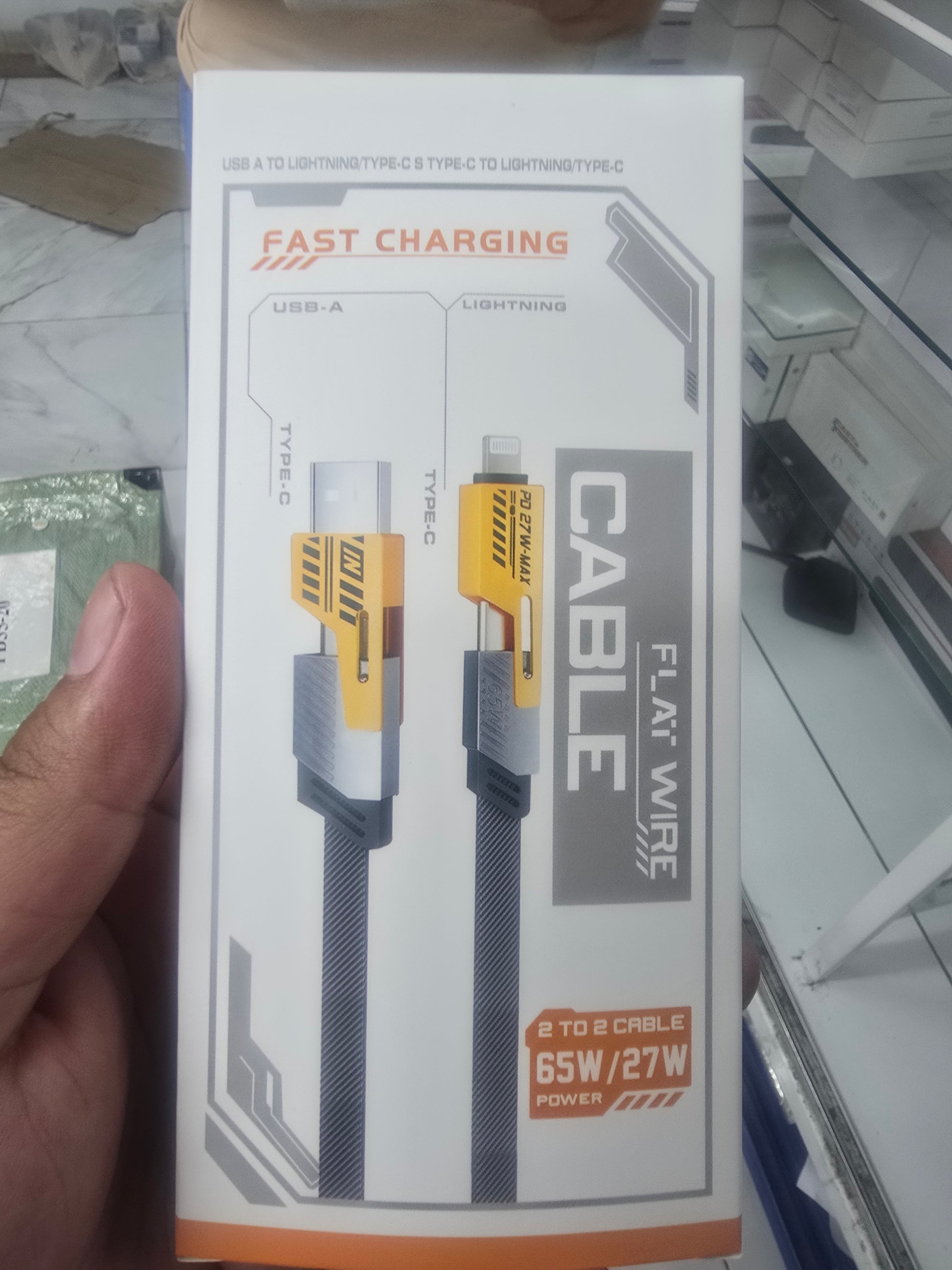 Cable 4 en 1 de 2m