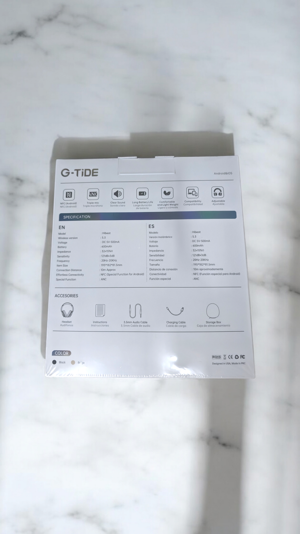 AUDIFONOS G-TIDE hibeat