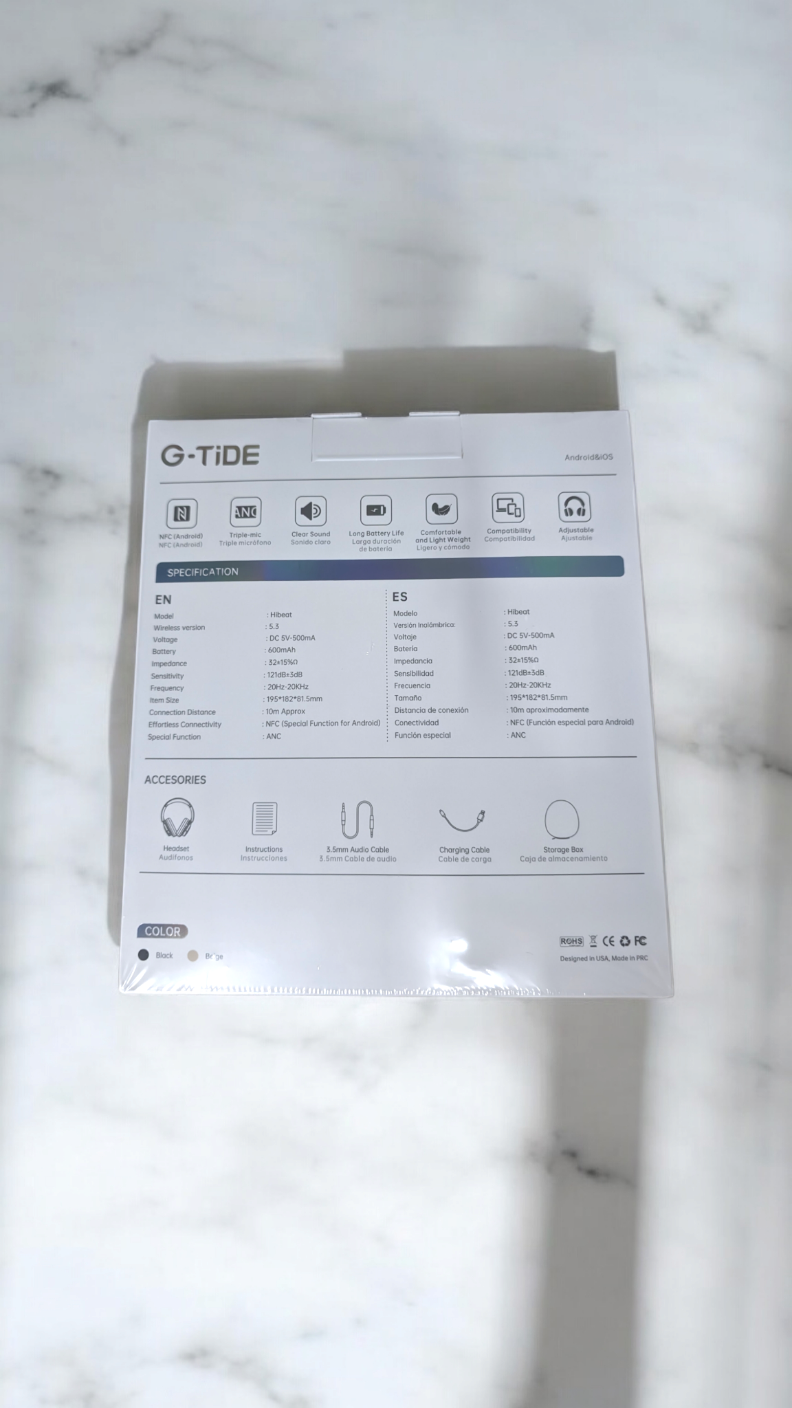 AUDIFONOS G-TIDE hibeat