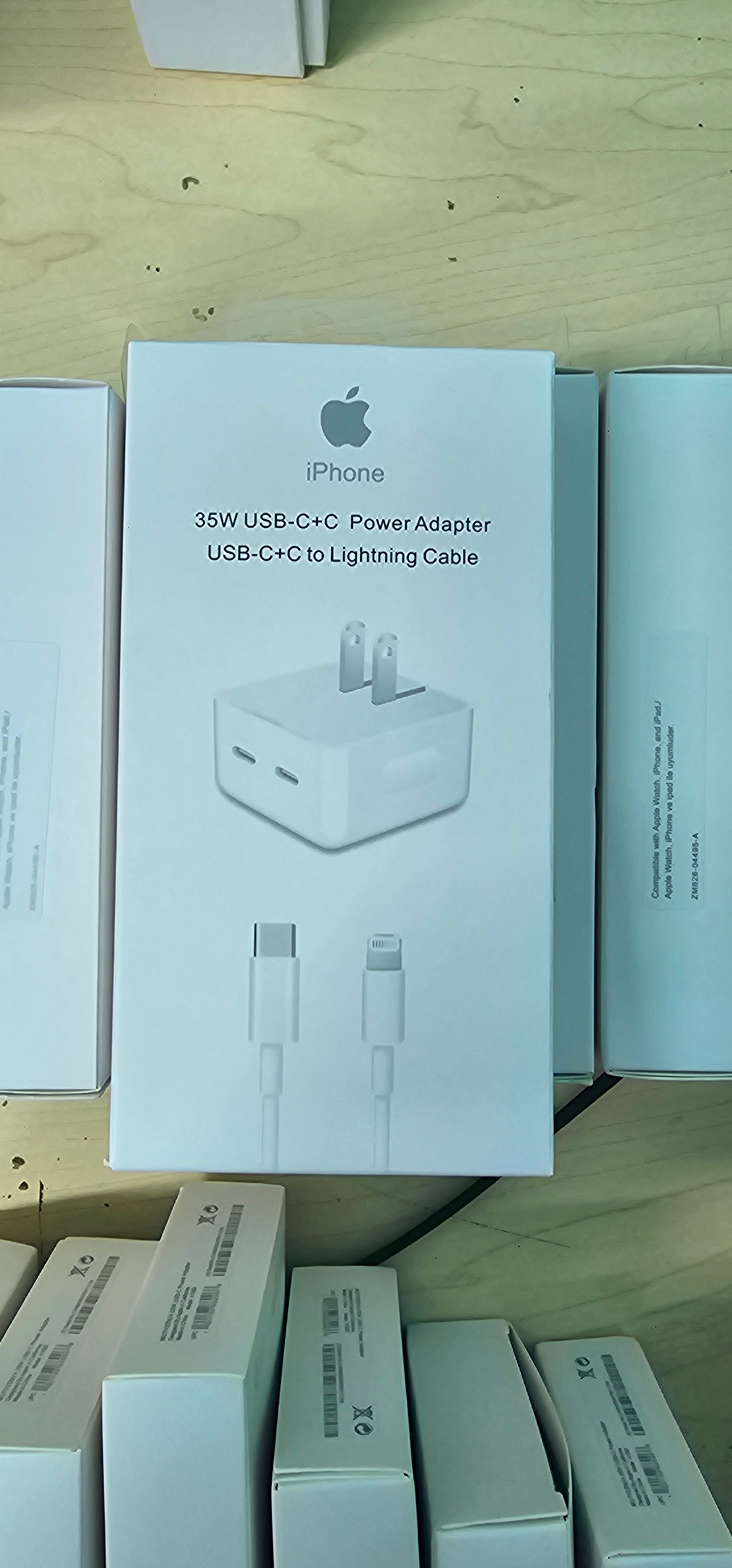 CARGADOR 35W DOBLE ENTRADA IPHONE