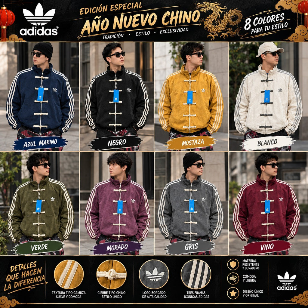 sudadera aÑo nuevo chino adidas