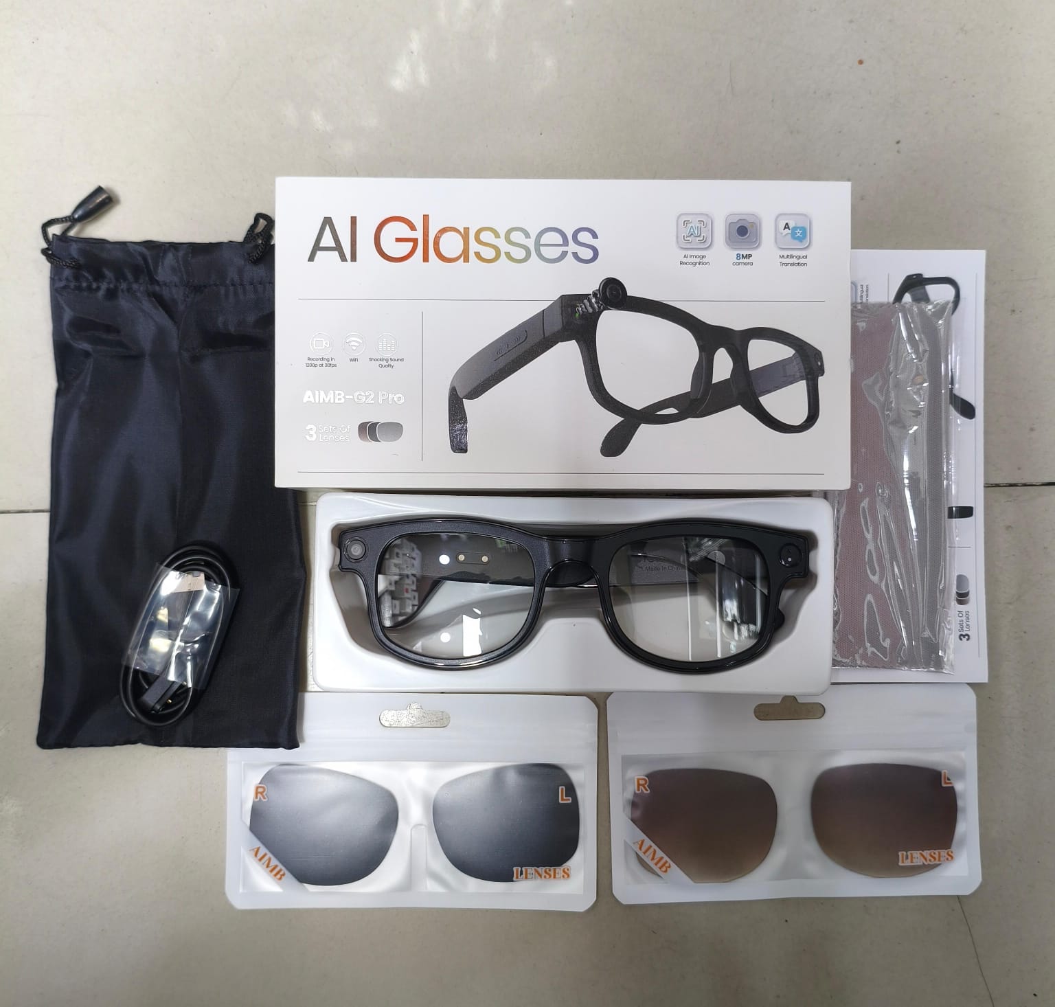 LENTES PARA GRABAR CON IA