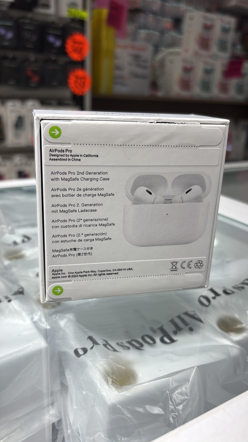 AIRPODS PRO 2 LIGHTNING SIMULADA